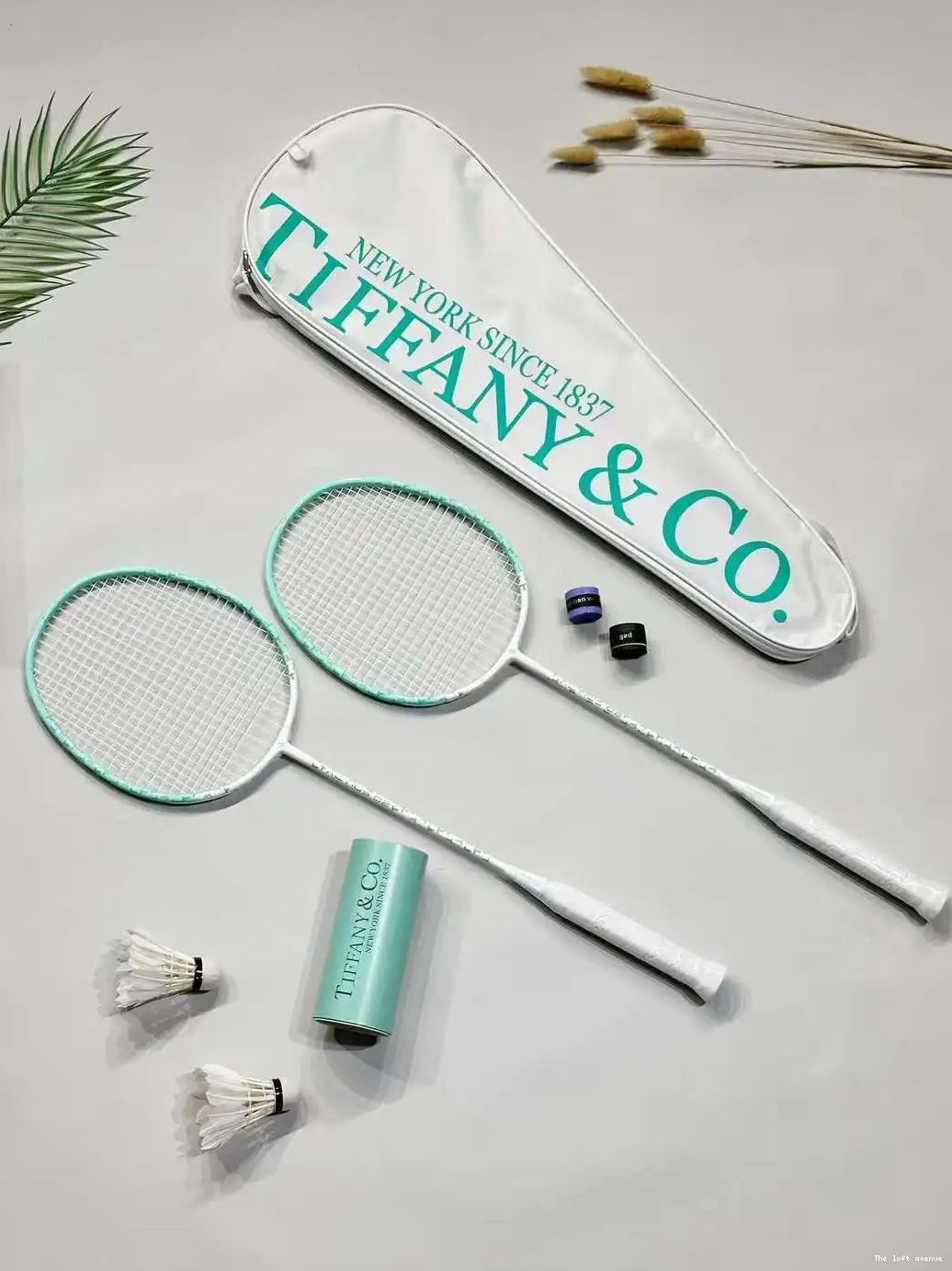 TIFFANY SET RACKET BADMINTON 0609